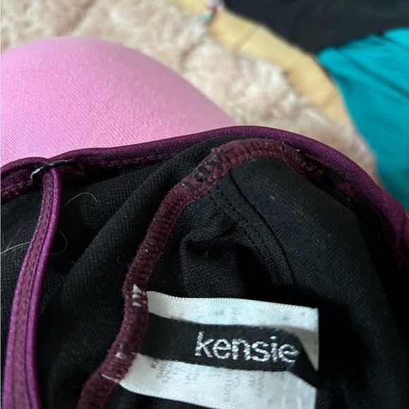 Purple/red Kensie one piece swimsuit size large - Picture 2 of 2